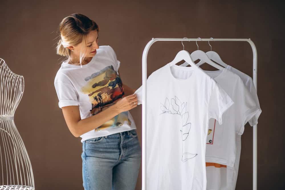 ¿Qué formato se usa para estampar camisetas?